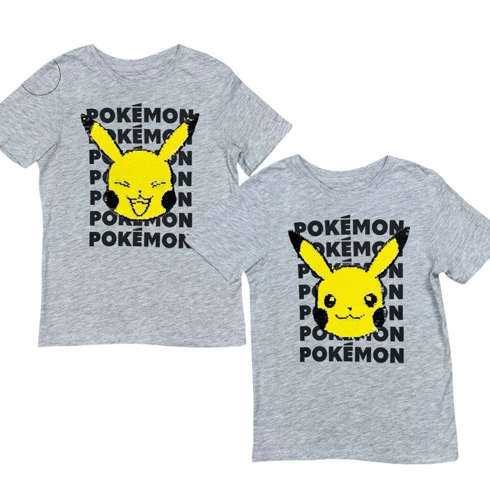 Pikachu Flip Sequence T Shirt Small Like New